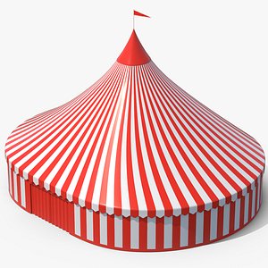 3D Circus Tent model