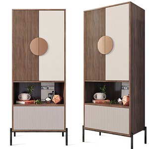 Swing wardrobe Bergamo Wooden Kors