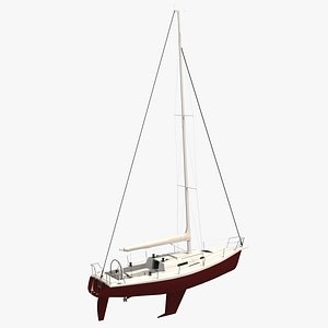sailboat j105 3D model