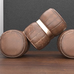 Pouf charm 3D model