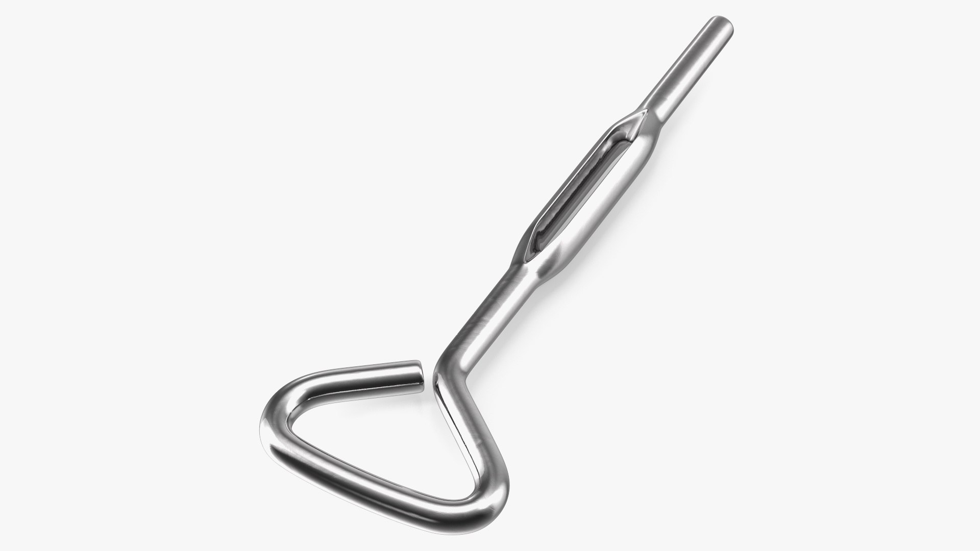 Vintage Sardine Can Opener Key 3D model preview