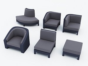 gloster horizon garden chair 3d max