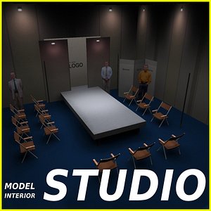 studio scene 3d max