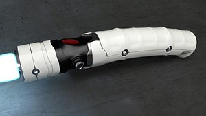 new shiny lightsaber 3d c4d