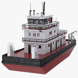 Tugboat 3D model