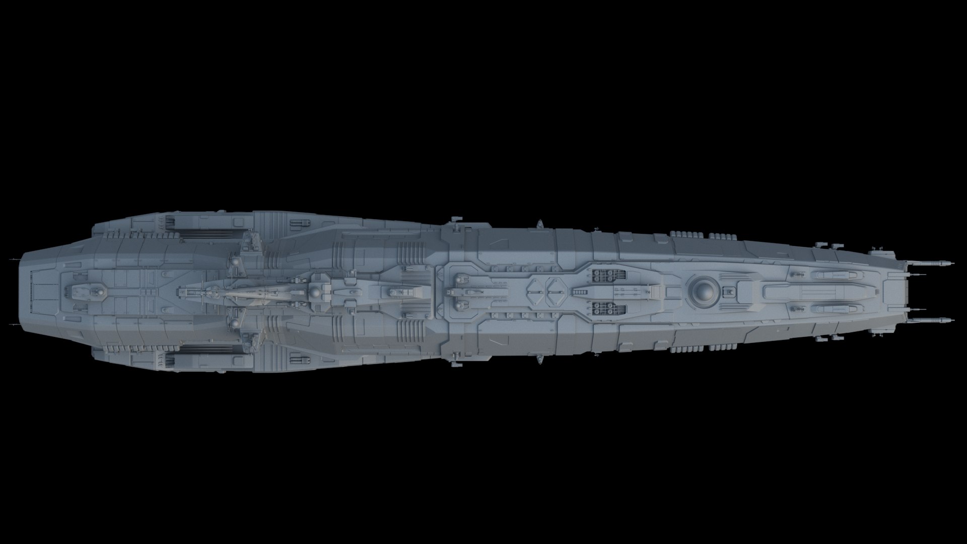 3D Spaceship - Command Ship - TurboSquid 2022348