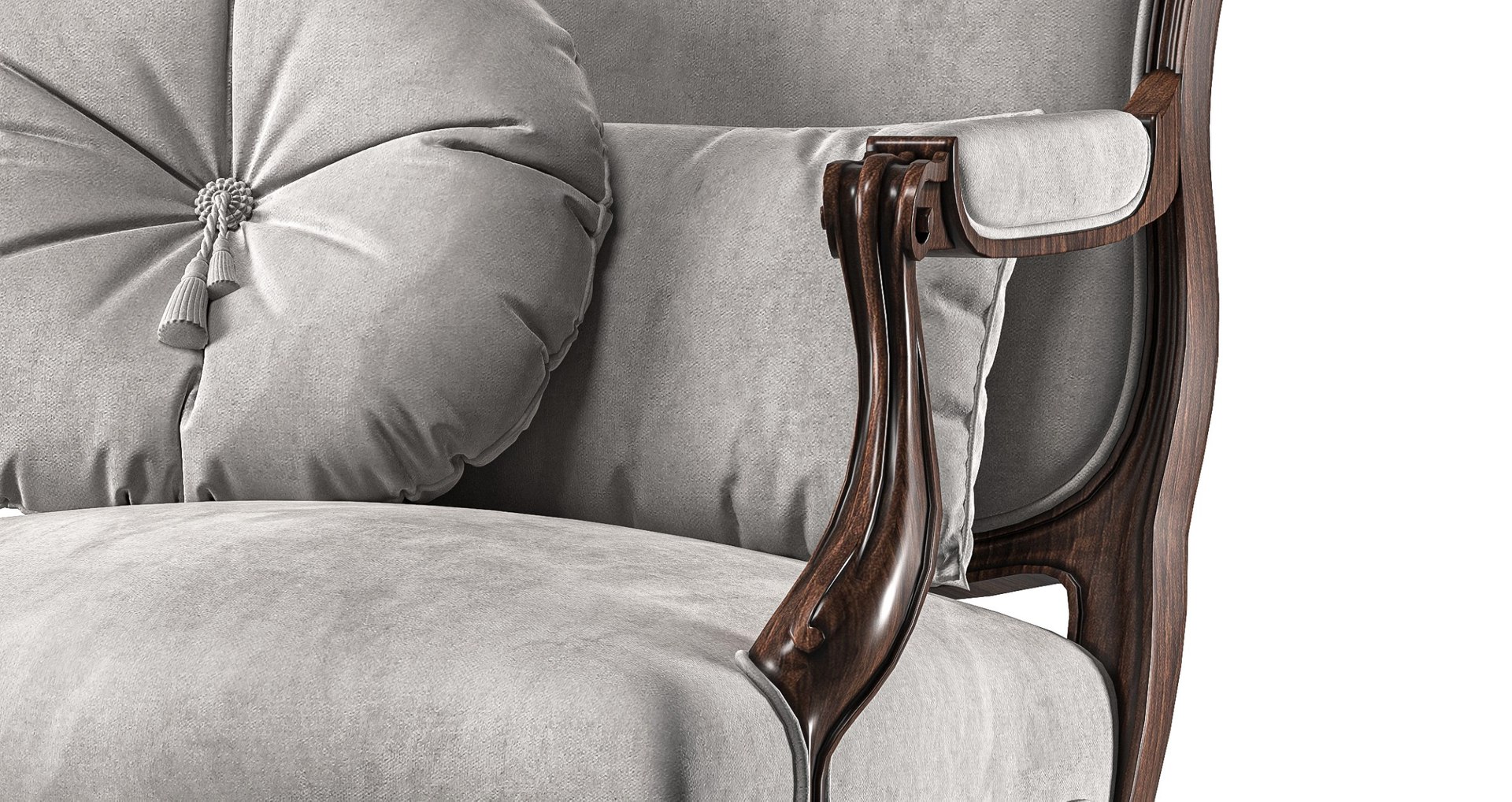 3D Chairish Armchair Art 8732 Model - TurboSquid 2254737