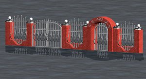 Brick Fence(1)