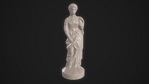 Figure of a Queen 3D model