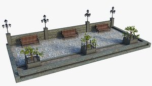 classic street 3D model