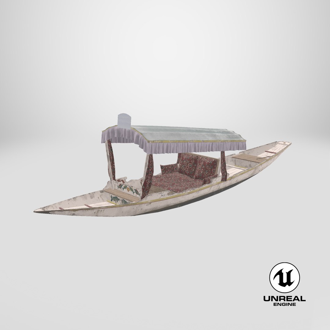 Shikara White Old 3D model https://p.turbosquid.com/ts-thumb/Ev/6nJiaK/7i/stemcell_unreal_render/png/1731663352/1920x1080/fit_q87/00d0f755c4e3df8c74ad009b771969d819d235ea/stemcell_unreal_render.jpg