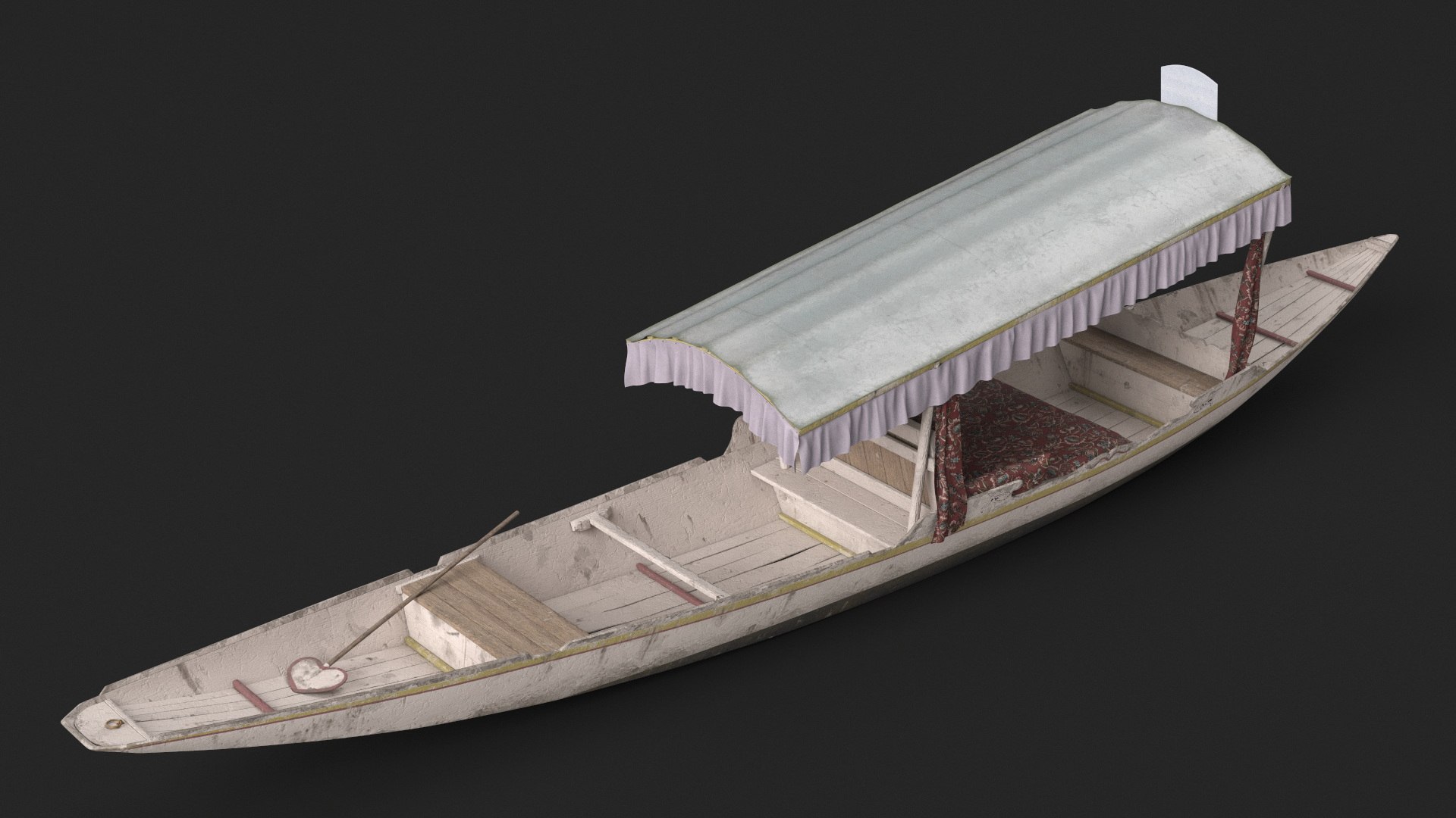 Shikara White Old 3D model https://p.turbosquid.com/ts-thumb/Ev/6nJiaK/wW/shikara_white_old_008/jpg/1755850071/1920x1080/fit_q87/e5563c80be817066c8b39ea961bbd76adb22bd1f/shikara_white_old_008.jpg