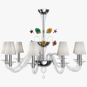 Barovier & Toso Madame J Chandelier