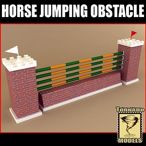 horse jumping obstacle max