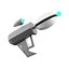 3d  Futuristic Sci-Fi Assault Pistol lowpoly icon