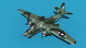 Douglas A-20E Havoc V01 3D model