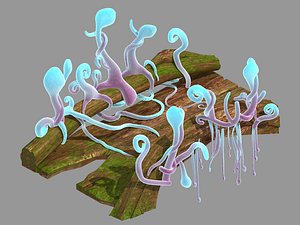 yunmengze - wooden bridge 3D model