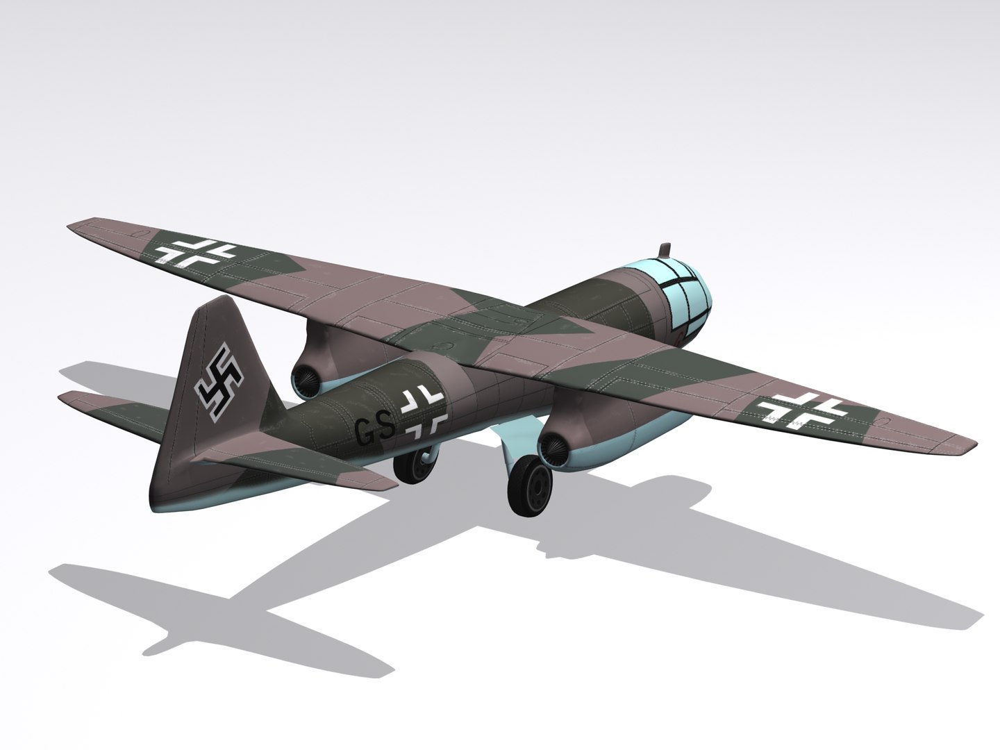 3d Model German Bomber