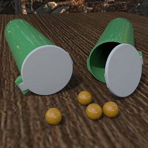 paintball pod 3d model