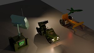 Radar  Rocket Launcher  Rocket