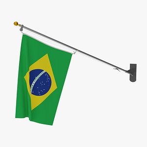 WallT Flag Brazil T2