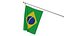 Flaga WallT Brazylia T2