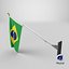 Flaga WallT Brazylia T2