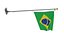 Flaga WallT Brazylia T2