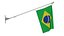 Flaga WallT Brazylia T2