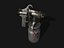 Pistola de pintura Vintage DEVILBISS Low-poly