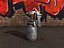 Pistola de pintura Vintage DEVILBISS Low-poly