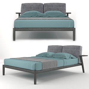 pianca dioniso bed 3D model