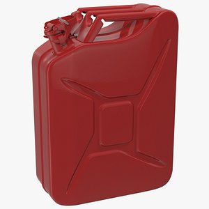3d gas red model