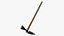 Mattock with Axe Gardening Tool