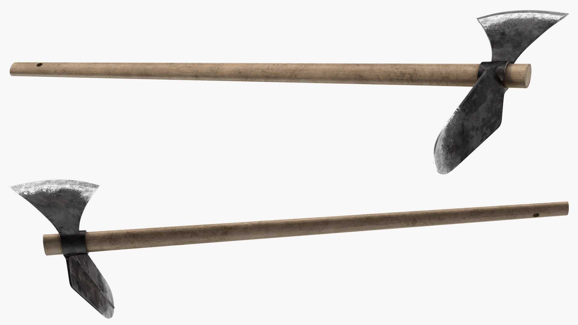 Mattock with Axe Gardening Tool 3D model https://p.turbosquid.com/ts-thumb/Ev/S7Zir8/Qr/mattockwithaxegardeningtoolmb3dmodel007/jpg/1637328938/1920x1080/fit_q87/c7c55a86a3eec4976d441a98994d84005e56a2eb/mattockwithaxegardeningtoolmb3dmodel007.jpg