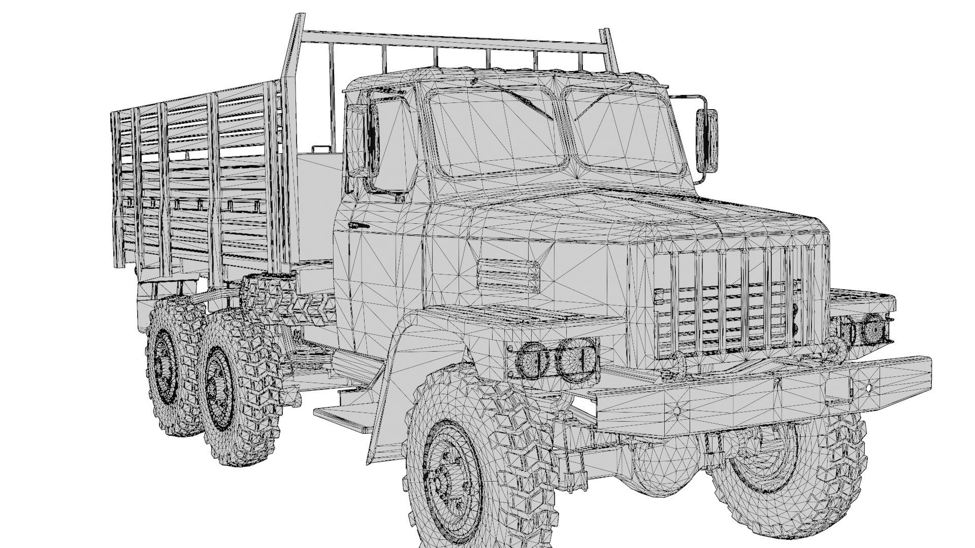 Battle Military Truck Low-poly 3D model https://p.turbosquid.com/ts-thumb/Ev/Vg3qfb/1Q/wire6/png/1749884523/1920x1080/fit_q87/c475a842fb41b9986c960364373a1db53990bcfe/wire6.jpg
