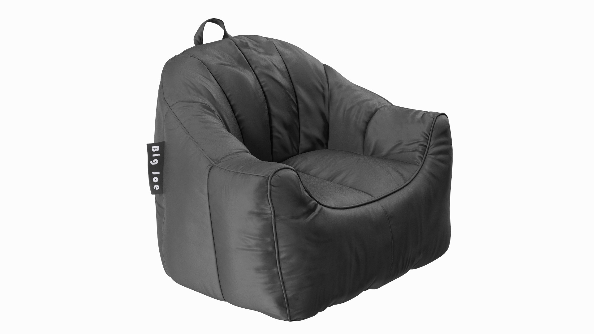 Big Joe Hug Bean Bag Chair Black model TurboSquid 2076320