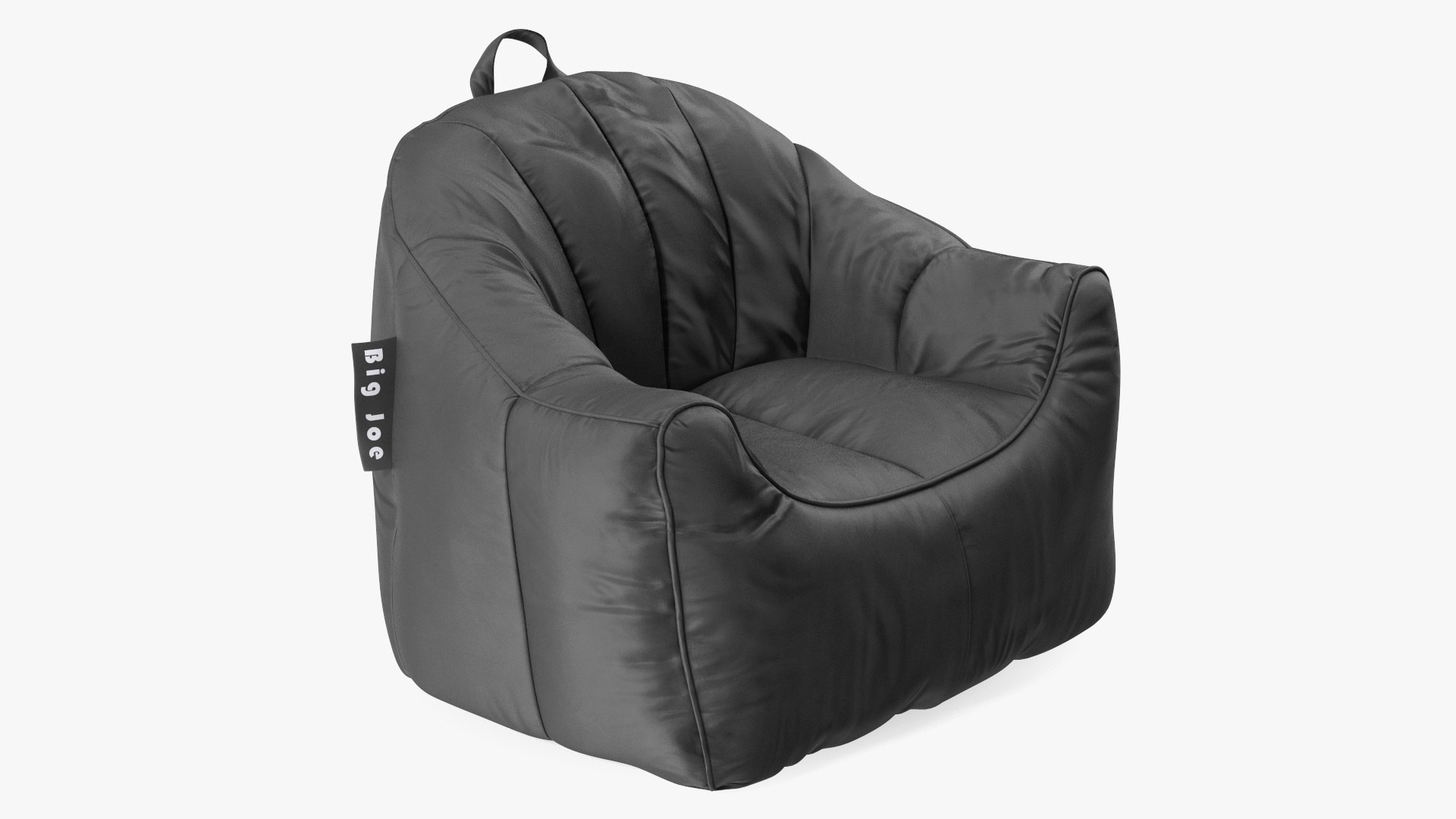 Big Joe Hug Bean Bag Chair Black model TurboSquid 2076320