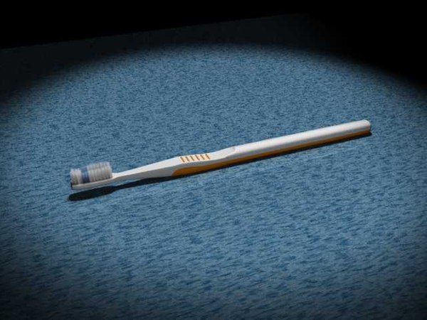 toothbrush realistic brush 3d model