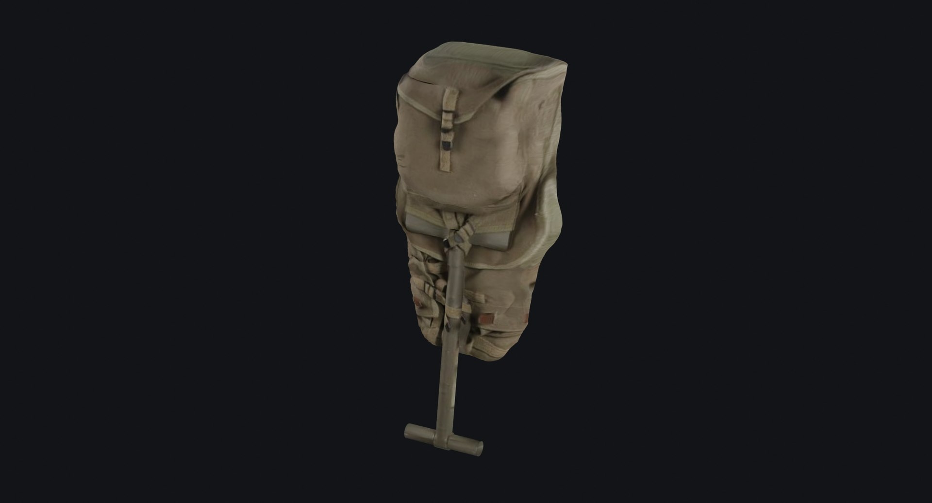 World War 2 US DDay Backpack 3D Model TurboSquid 2104956