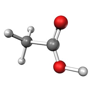3d acetic acid