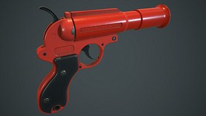Lowpoly PRB Flare Gun