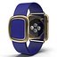 Apple Watch金色42毫米柔软蓝色皮革2 3D模型