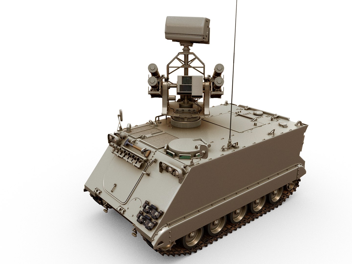 M-113 ASRAD-R 3D Model - TurboSquid 2509486