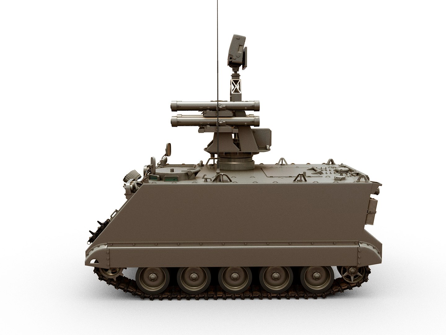 M-113 ASRAD-R 3D Model - TurboSquid 2509486