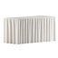 Restaurant Tablecloth Rectangle Set with Draped Styles for Banquet and Wedding Decor