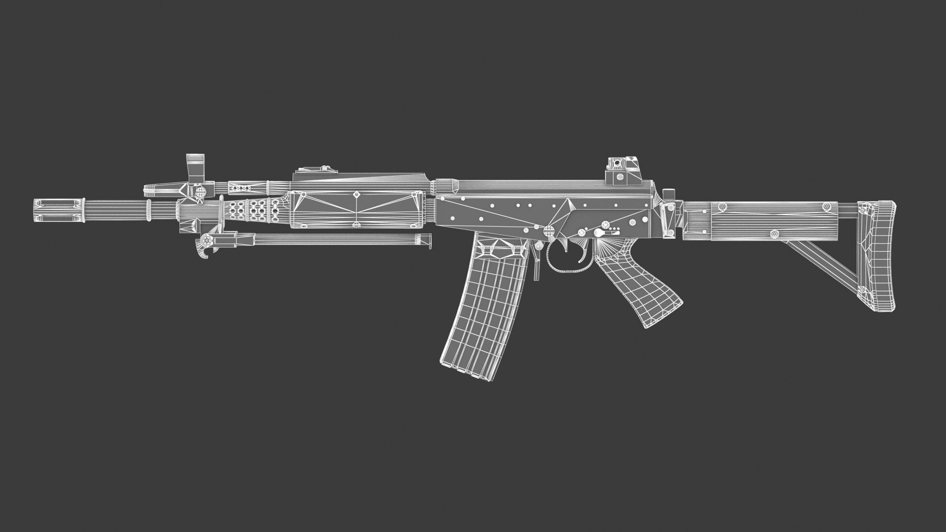 FARA 83 Low Poly 3D Model - TurboSquid 1874990
