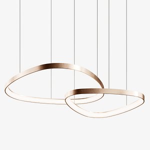 Svetilnik Chandelier Viokef Loop  2 3D model