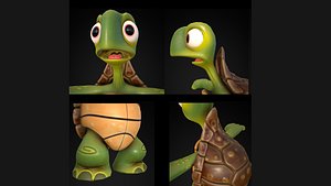 Turtle Stylized 3D model