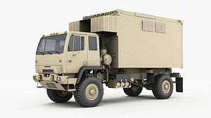 3D M1079 Van Truck